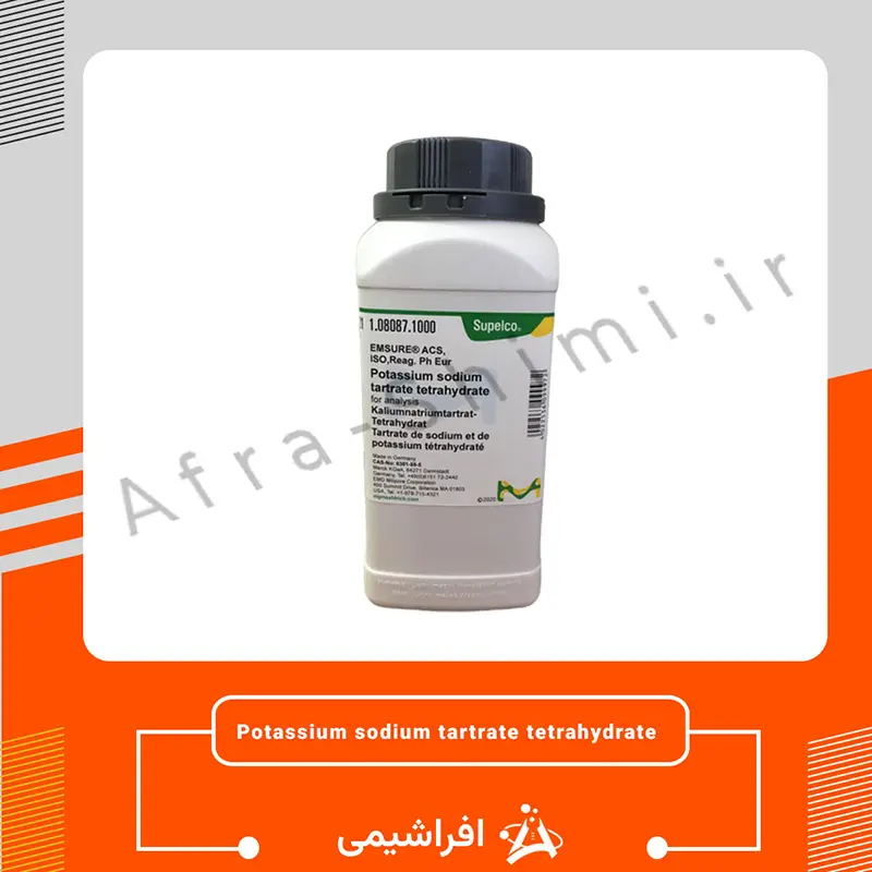 تارتارات مضاعف سدیم پتاسیم 4 آبه (Potassium sodium tartrate tetrahydrate) کد 108087 | اصل مرک تارتارات مضاعف سدیم پتاسیم 4 آبه (Potassium sodium tartrate tetrahydrate) - Image 1