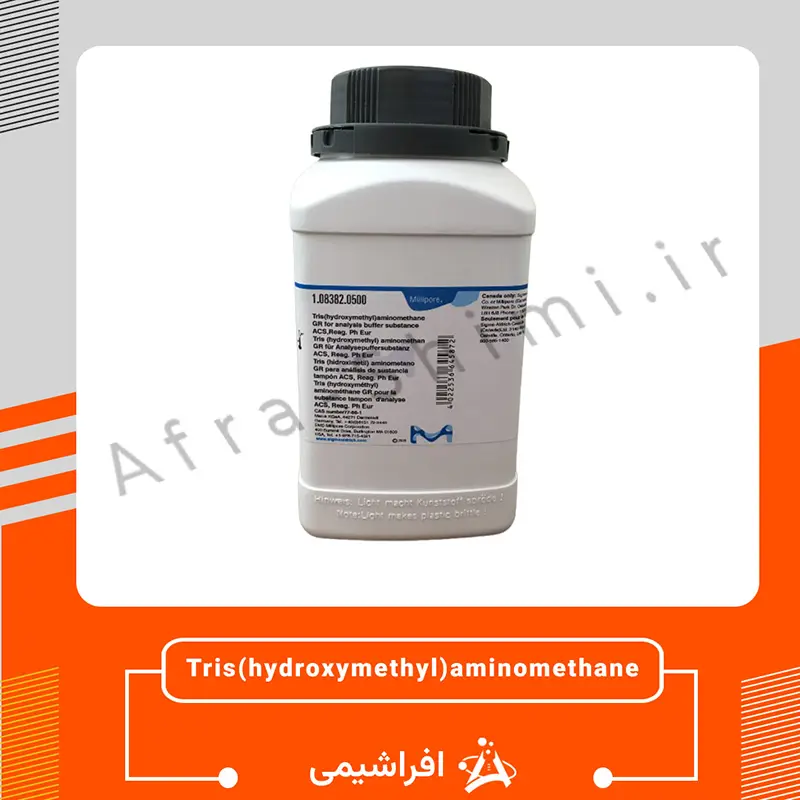 تریس (Tris hydroxymethyl aminomethane GR) کد 108382 تریس (Tris hydroxymethyl aminomethane GR) کد 108382